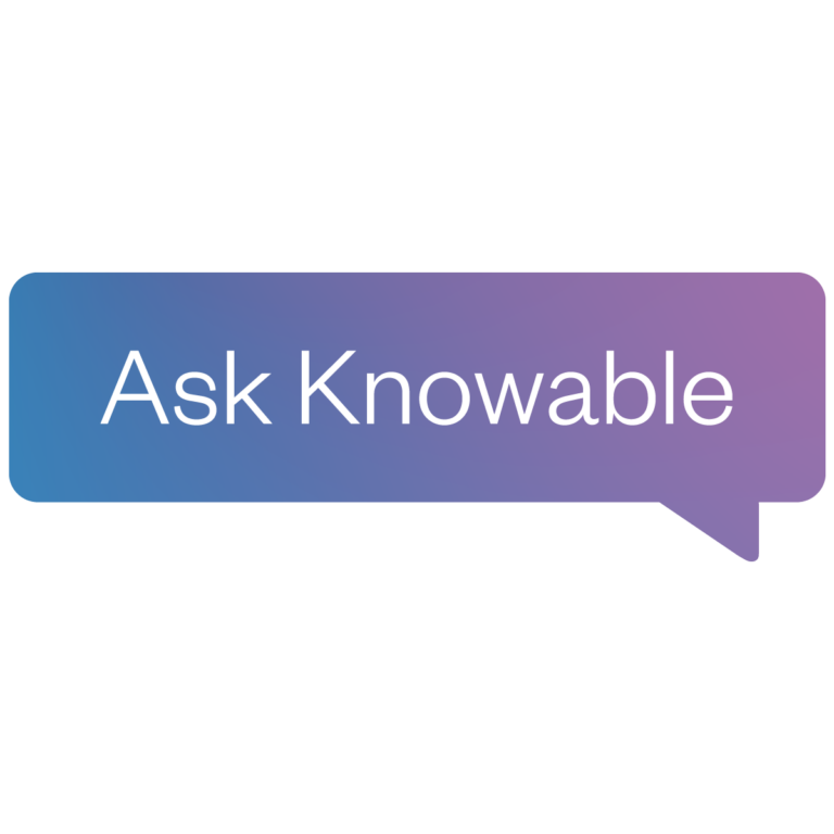Square Crop Ask Knowable Logo
